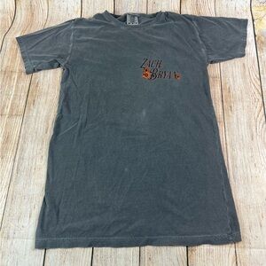 Zach Bryan Comfort Colors Grey T Shirt Medium Darkest Parts Of You
